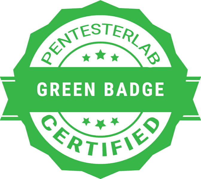 PentesterLab Green Badge